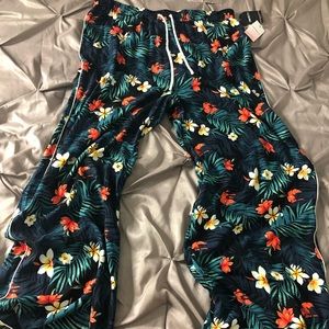 Flare wide leg pants